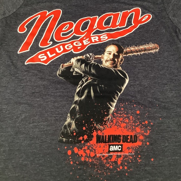 Loot Crate Black Walking Dead Negan Sluggers Tee M - Picture 7 of 11